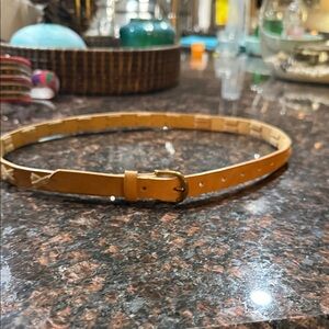 Stylish Tan Leather Belt